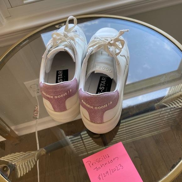 Golden Goose Pure Stars Pink Glitter - Picture 3 of 7